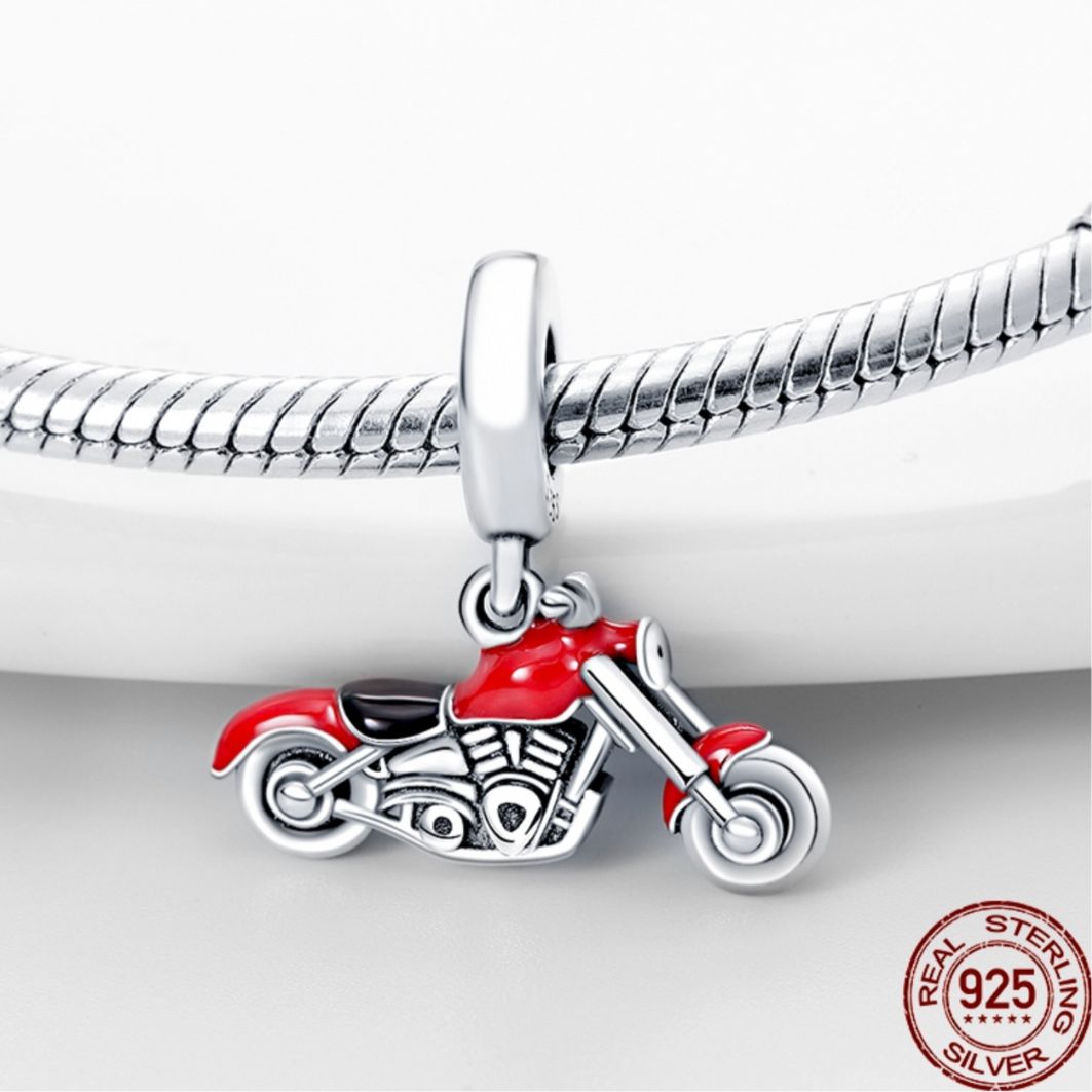 Harley Davidson Motorbike Charm