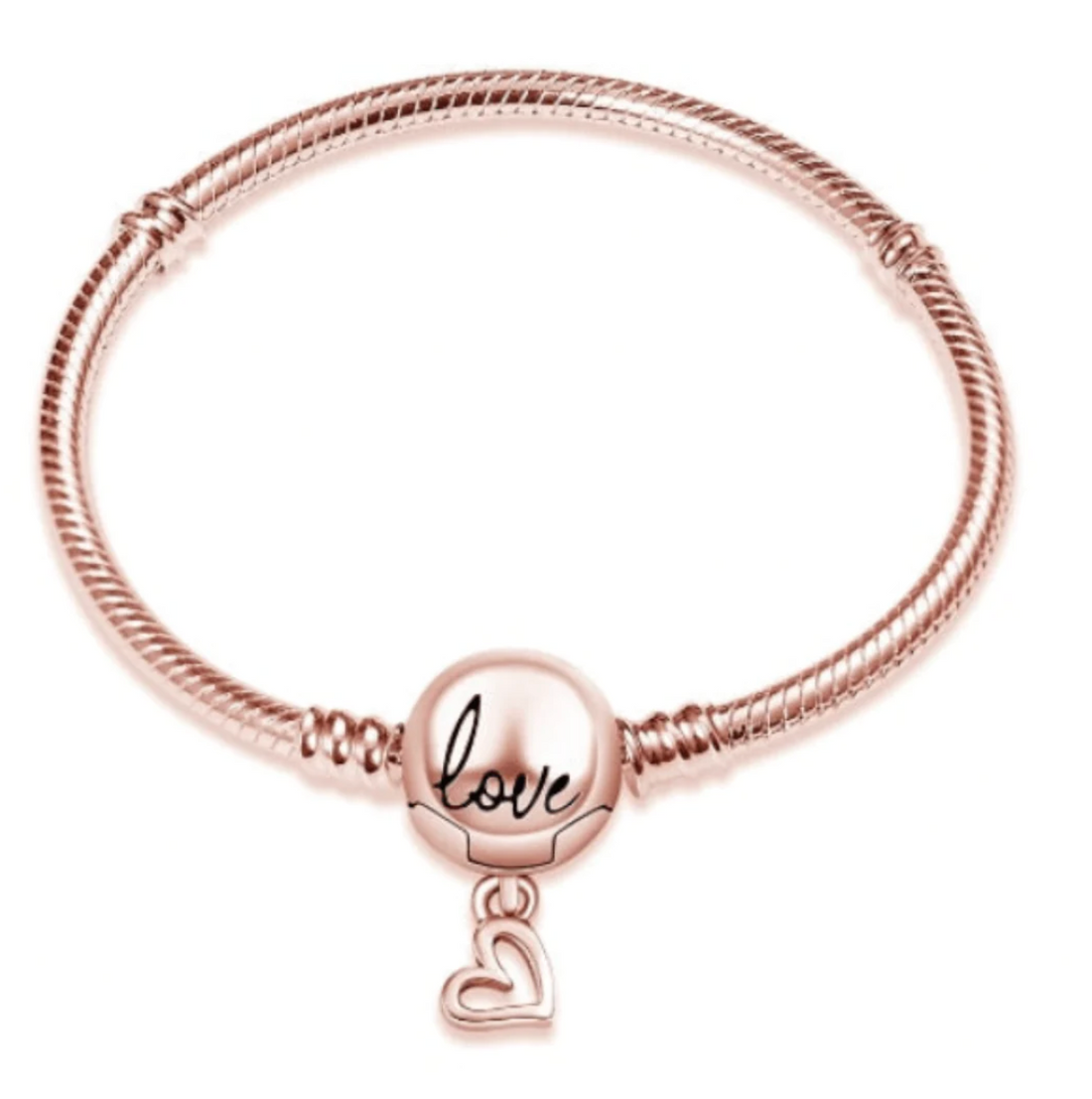 Statement-Making Style: Rose Gold Charm Bracelets