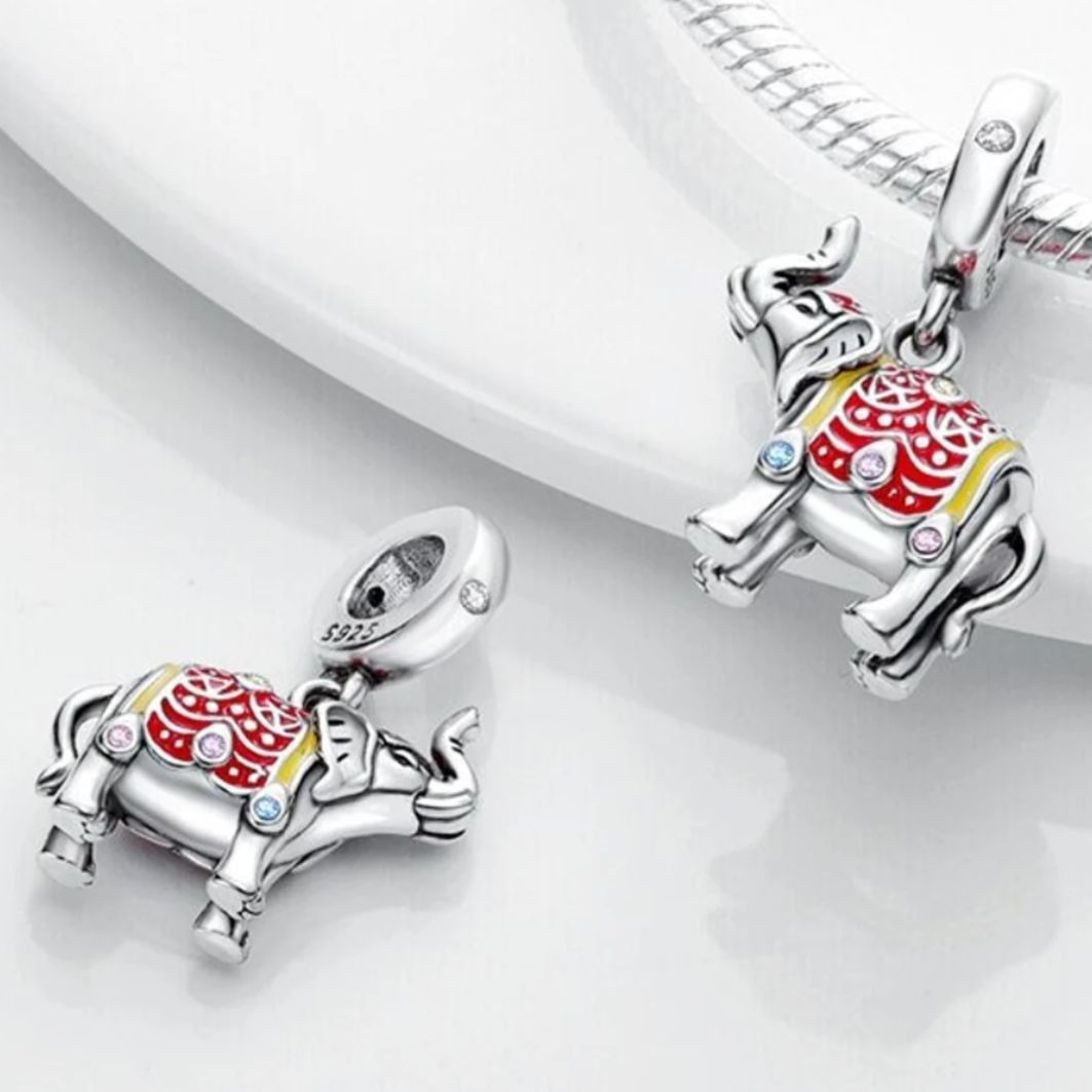 Circus Elephant Charm