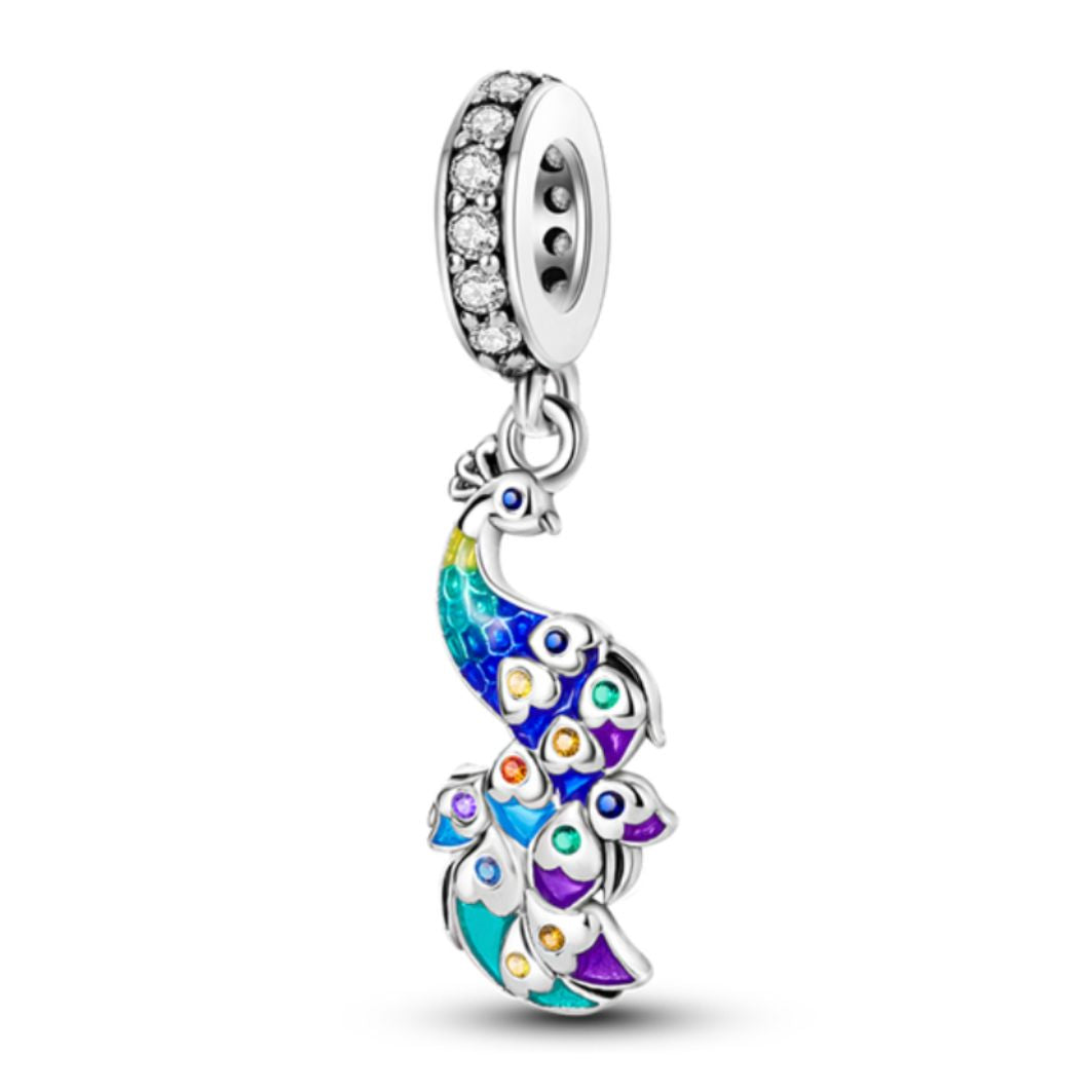 Peacock Charm