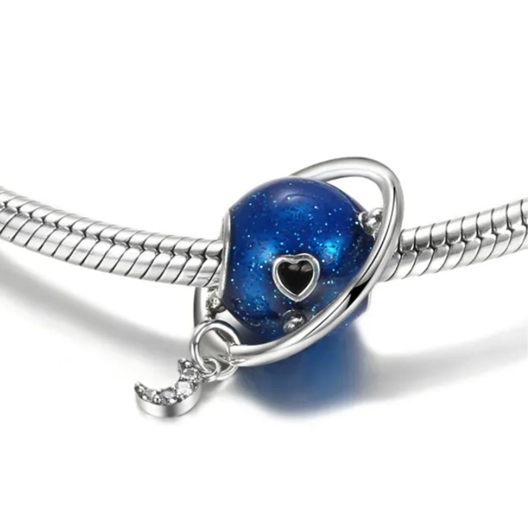 Planet and Moon Charm