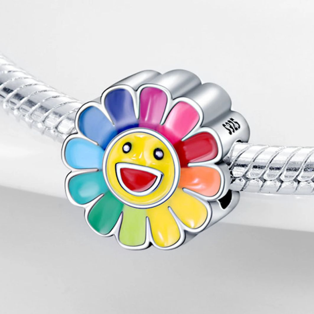 Colourful Sunshine Flower Charm