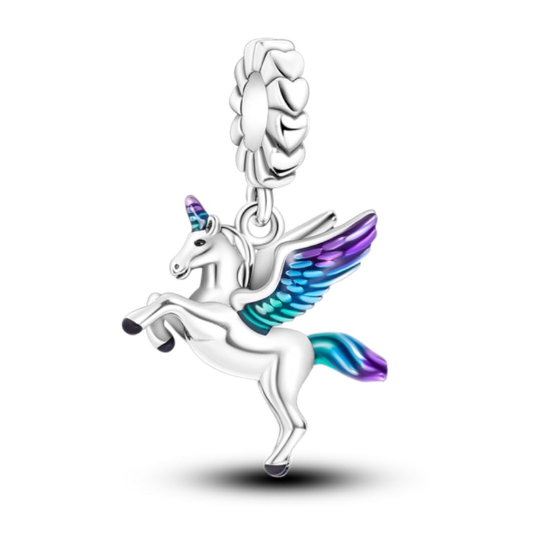 Flying Unicorn Charm