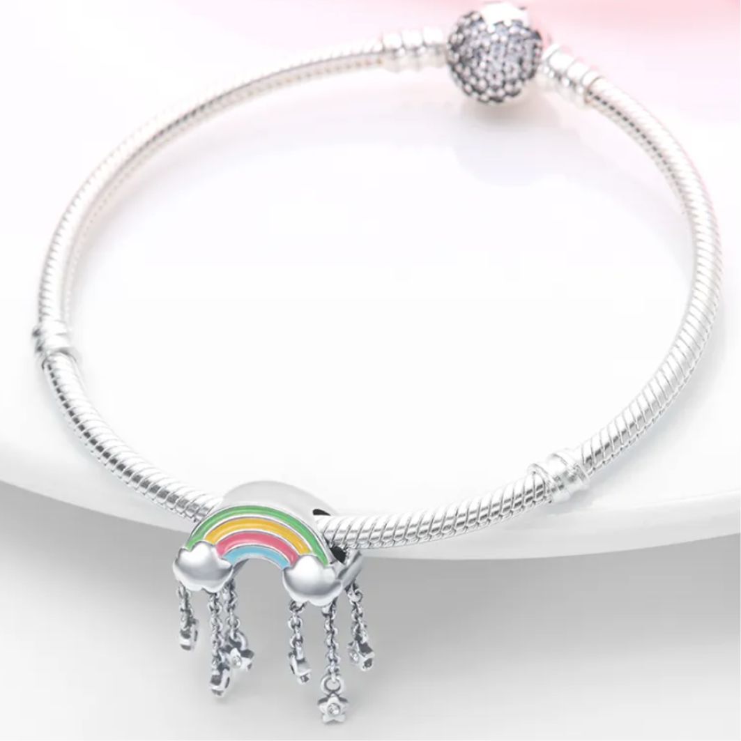 Rainbow Star Charm