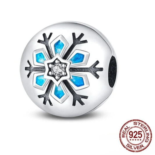 Snowflake Bead Charm