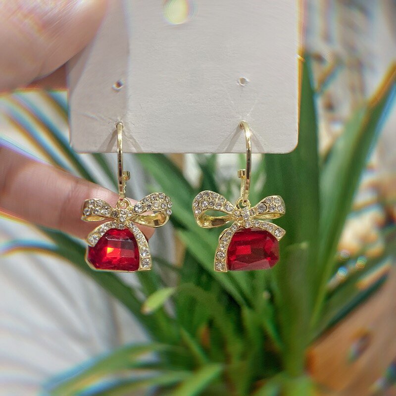 Christmas Present Earrings - Charmsey