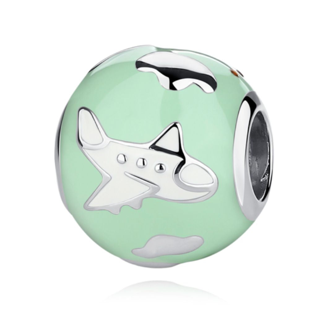 Air Travel Bead Charm