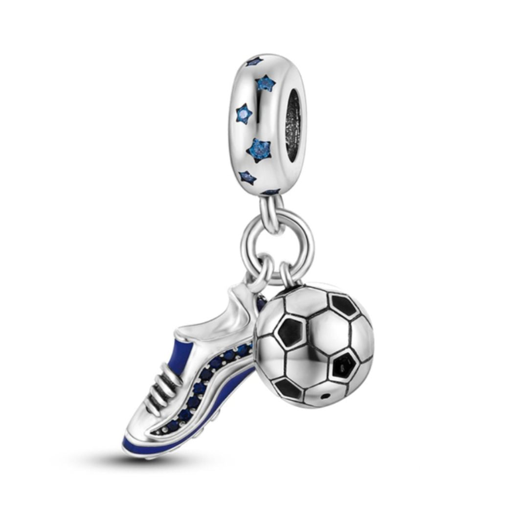 Dangling Football Charm