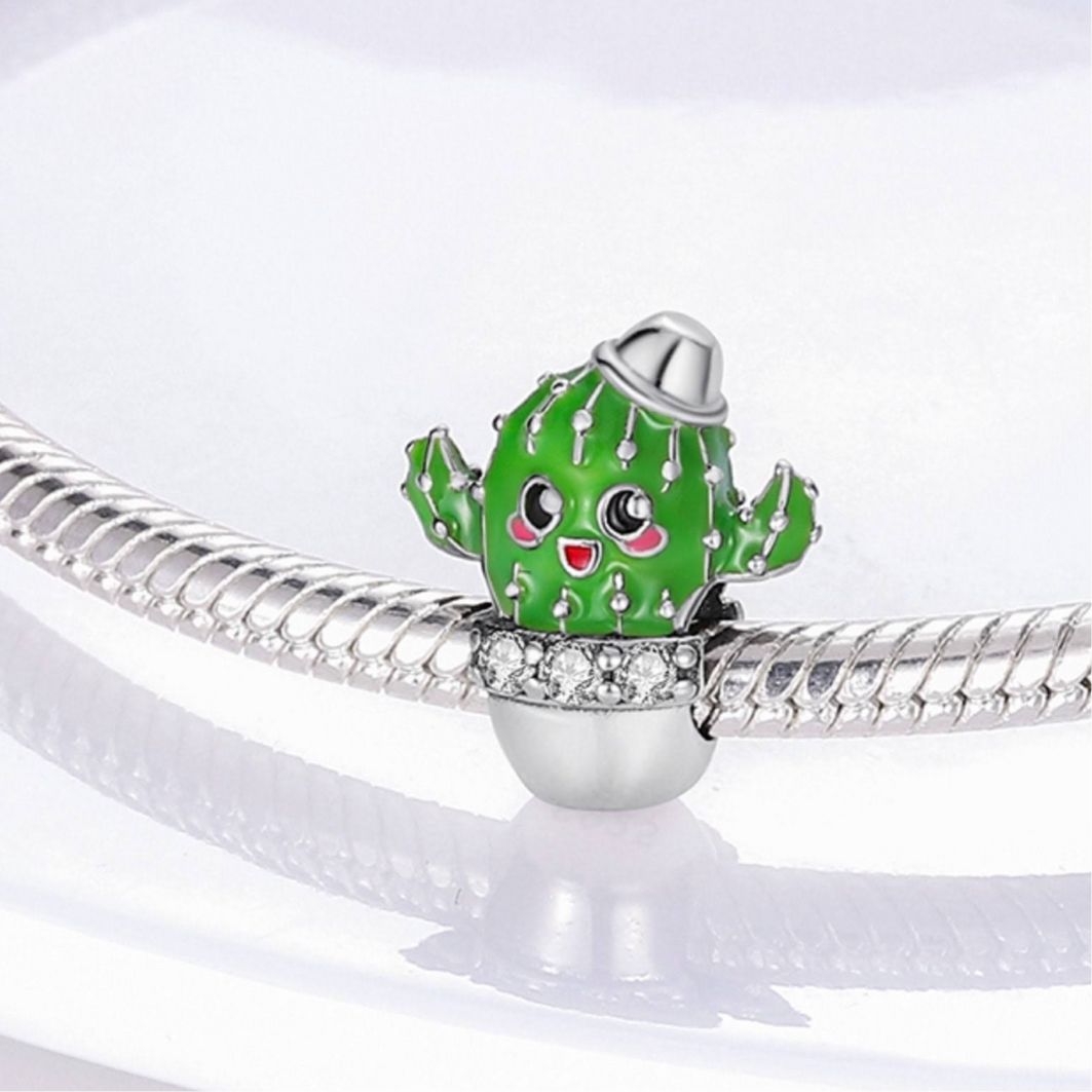 Cute Cactus Charm