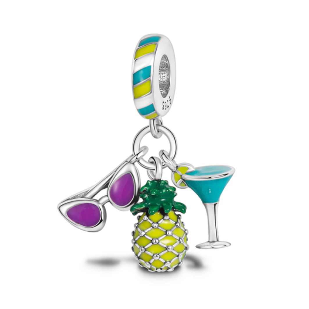 Tropical Trio Charm