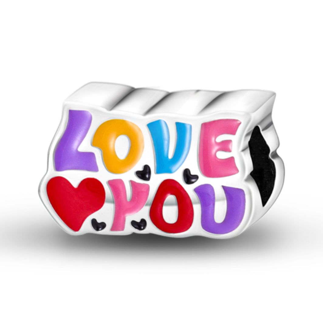 Colourful Love You Charm