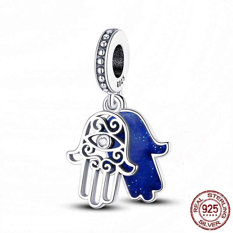 Dual Hamsa Hand Charm