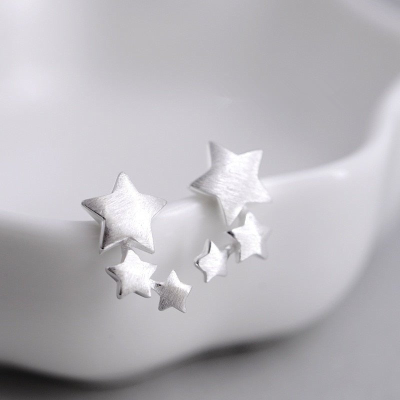 Three Star Earrings - Charmsey