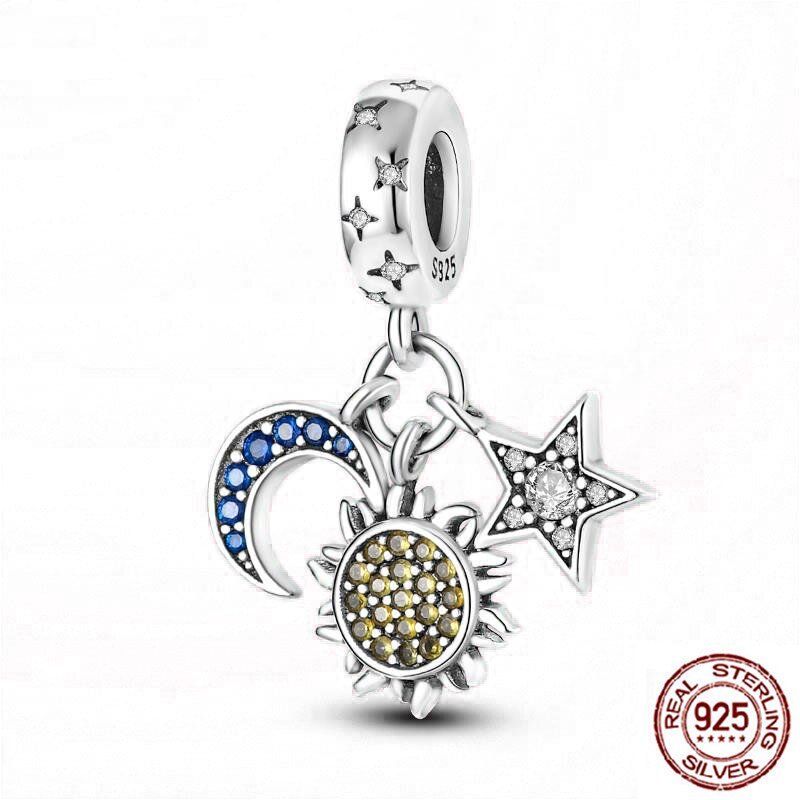 Sun Moon & Star Charm - Charmsey