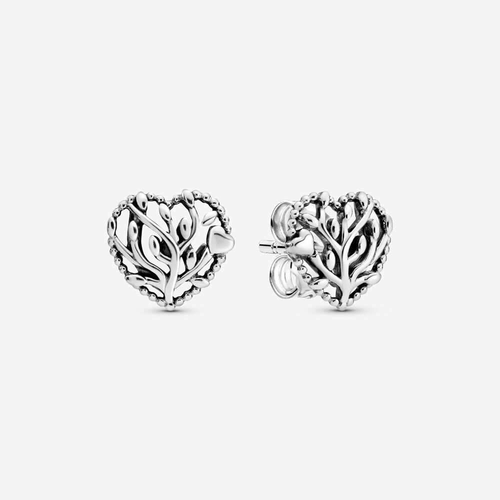 Tree Heart Earrings - Charmsey