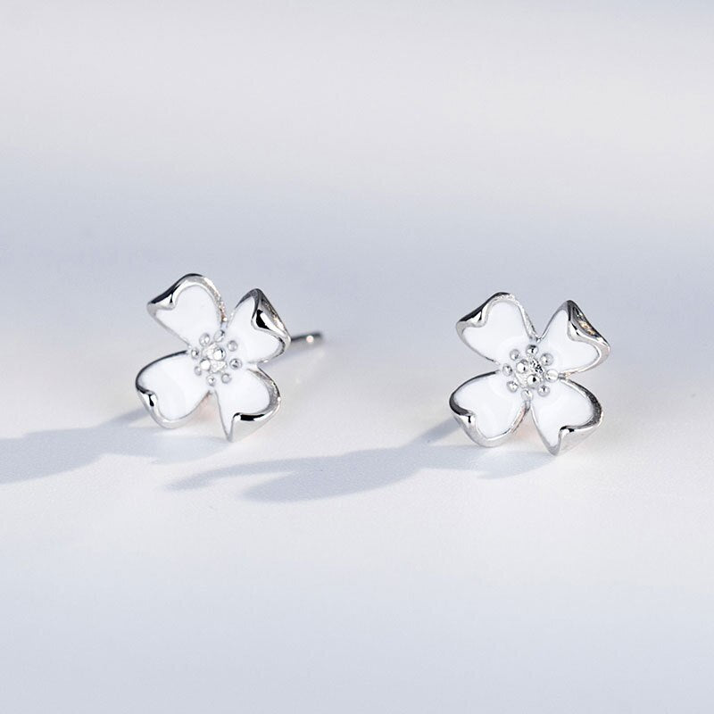 Elegant Small Flower Earrings - Charmsey