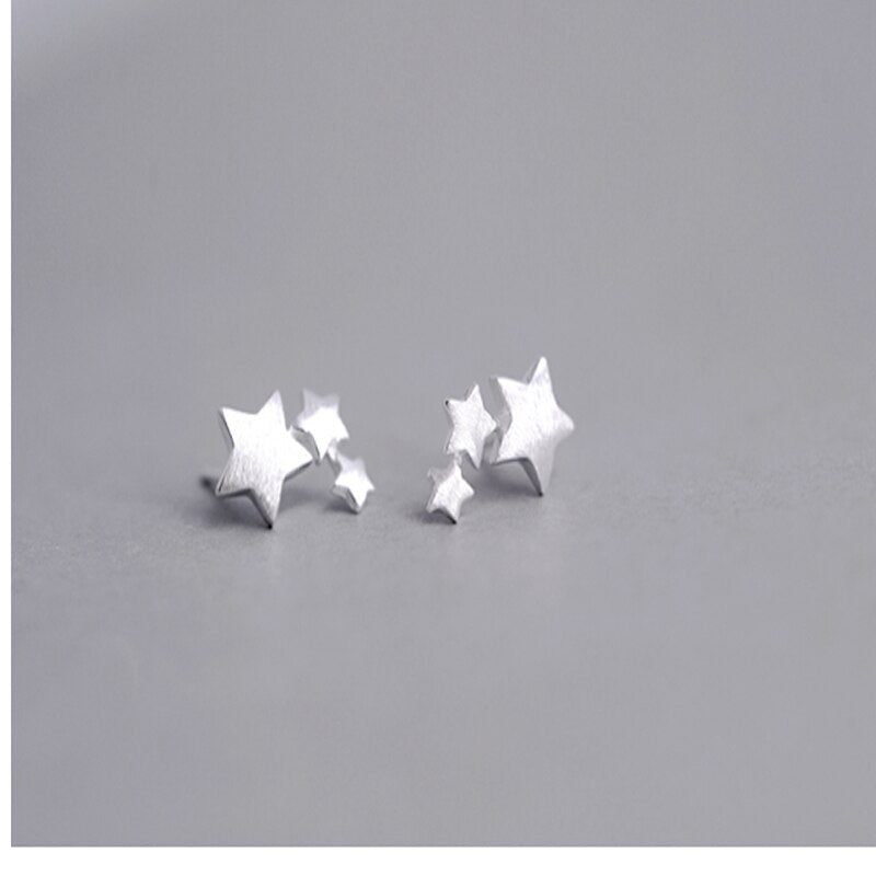 Three Star Earrings - Charmsey