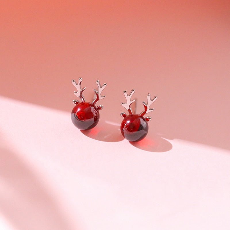 Rudolph Earrings - Charmsey