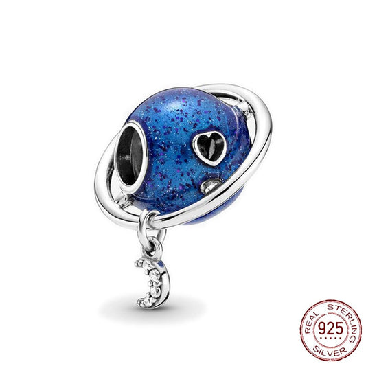 Planet & Moon Charm - Charmsey