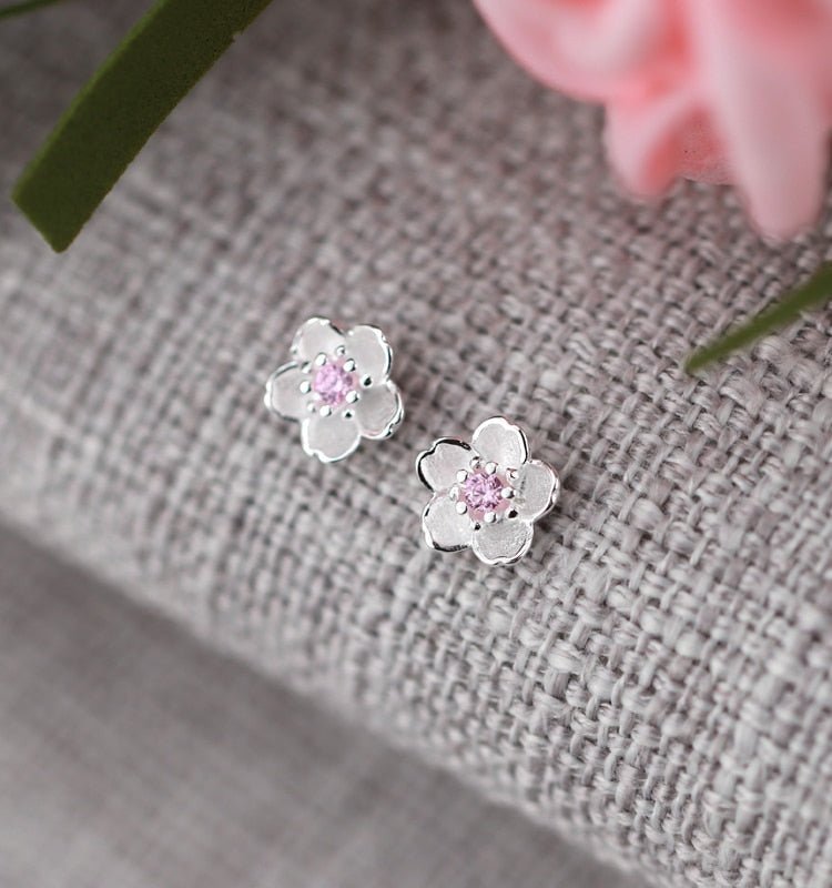 Cherry Blossom Earrings - Charmsey