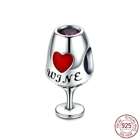 Love Wine Charm