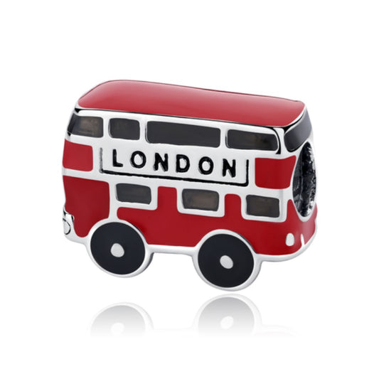 Red London Bus Charm