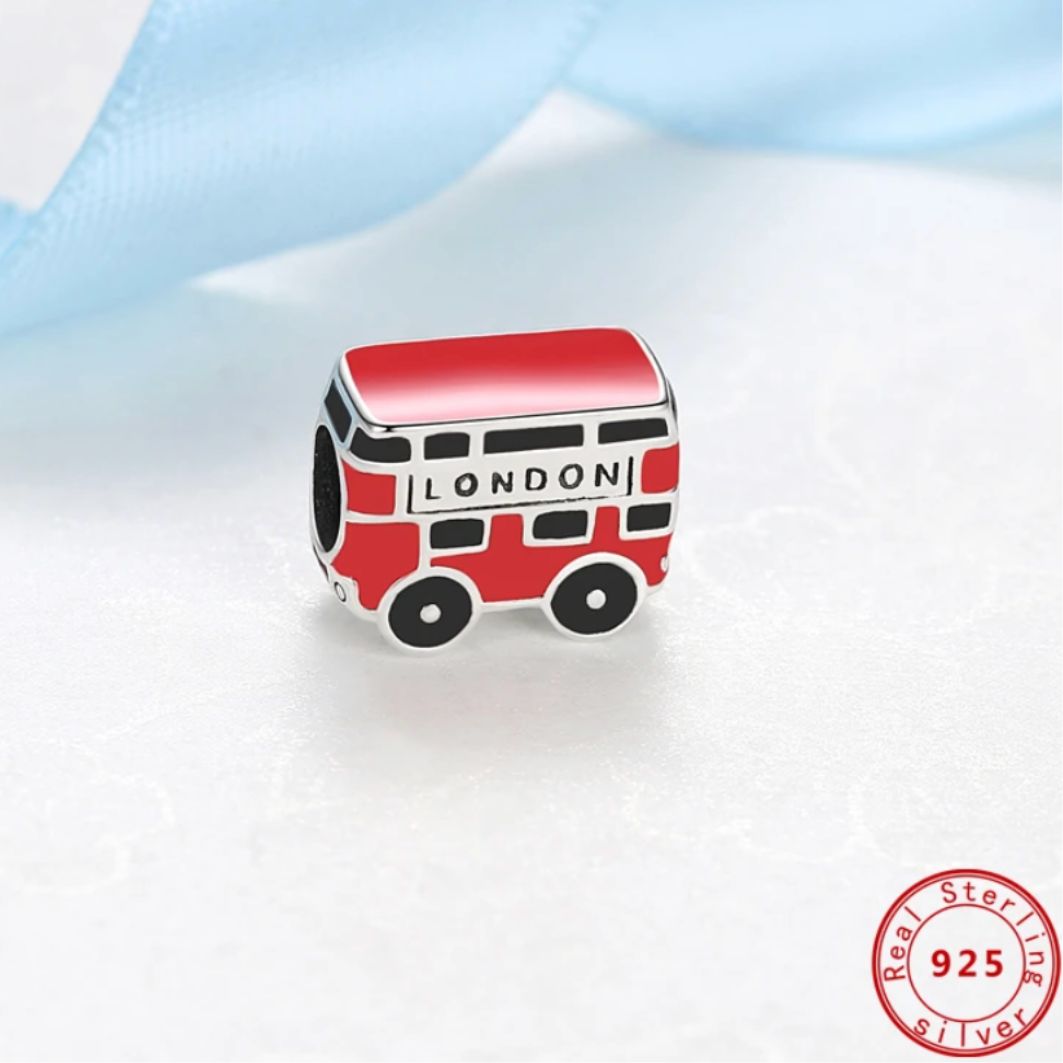 Red London Bus Charm