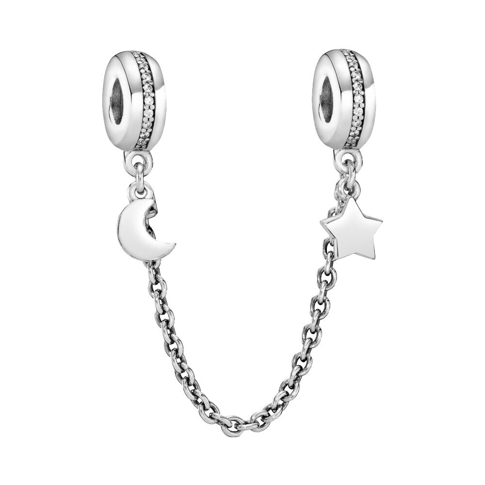 Stars and Moon Safety Chain