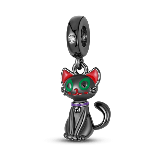 Black Cat Charm - Charmsey