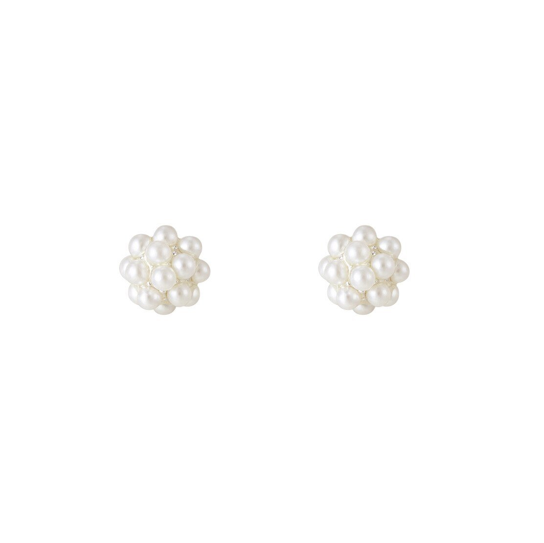 Pearl Cluster Earrings - Charmsey