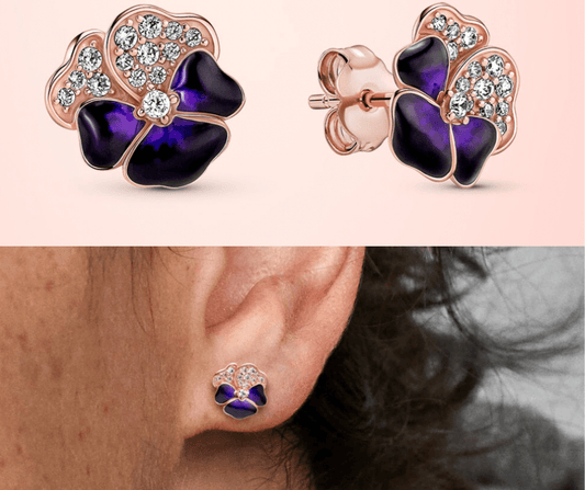 Pansy Earrings - Charmsey