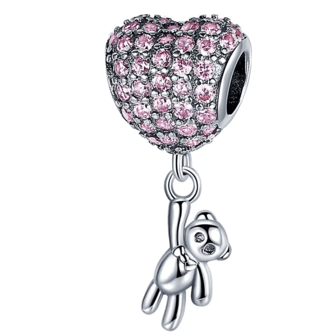 Dangling Teddy Charm - Charmsey